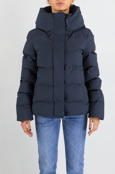 Giubbotto Save The Duck Blue Black da Donna p32533w leaf21 arena