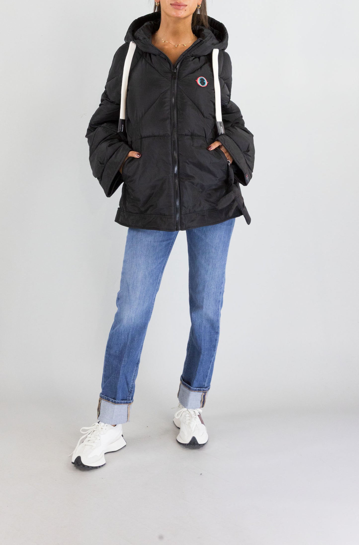 Giubbotto Ottod’Ame Nero da Donna og6135