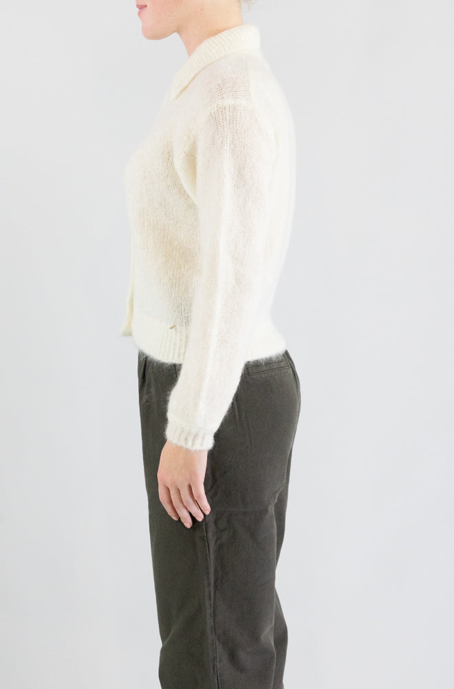 Gilet Des Petits Hauts Creme da Donna alpolo