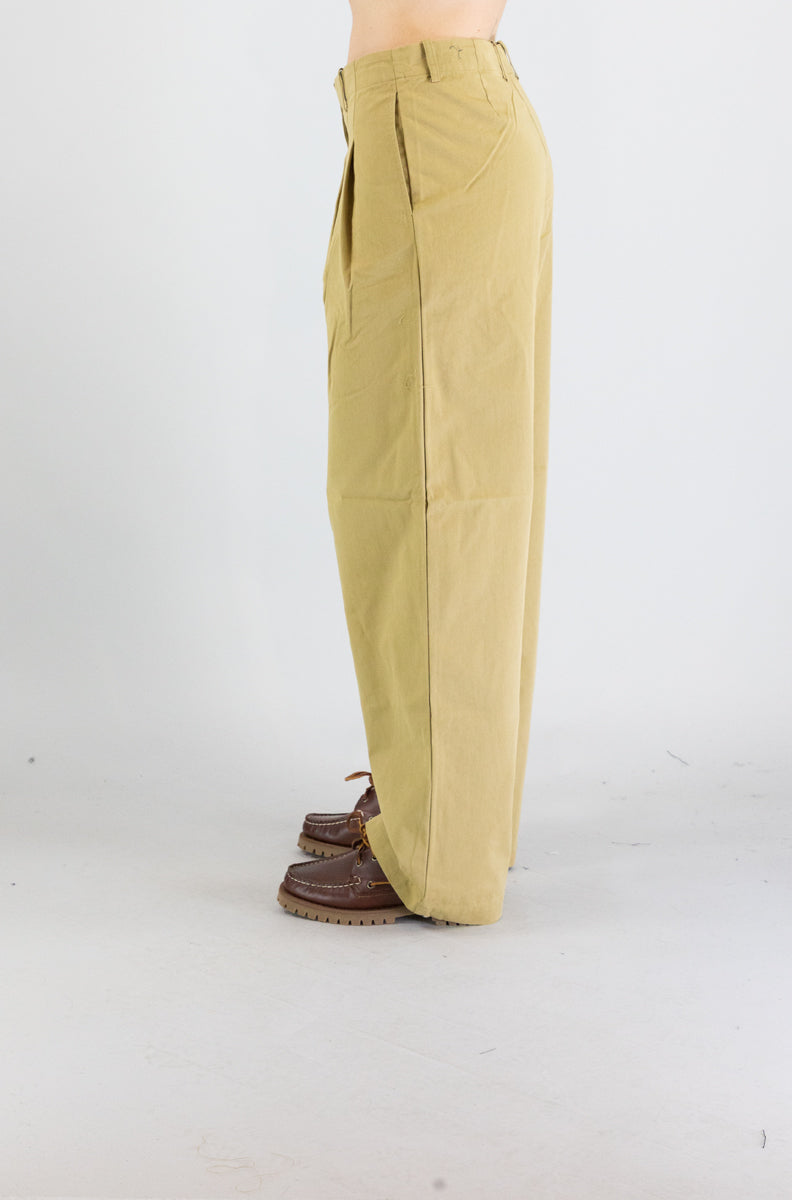 Pantalone Nice Things Light Yellow da Donna wwx112
