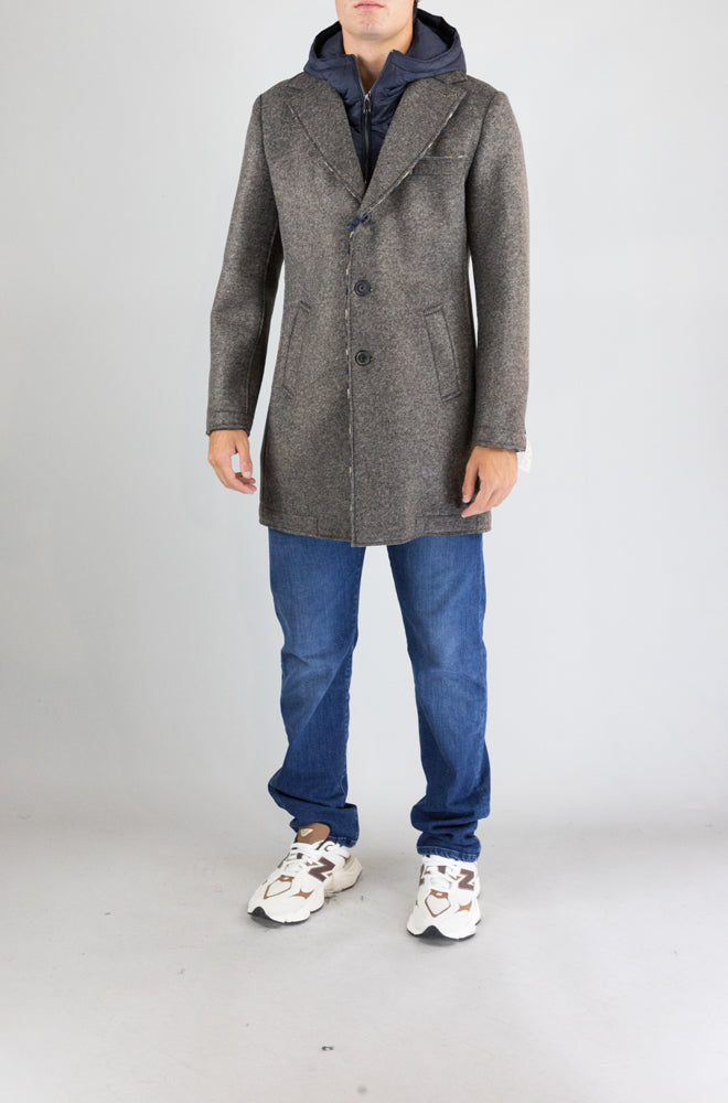 Cappotto Bob Moro da Uomo andy bt484