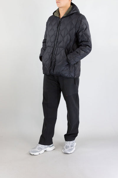 Giubbotto Taion Black da Uomo 106alszml1 military hood w zip