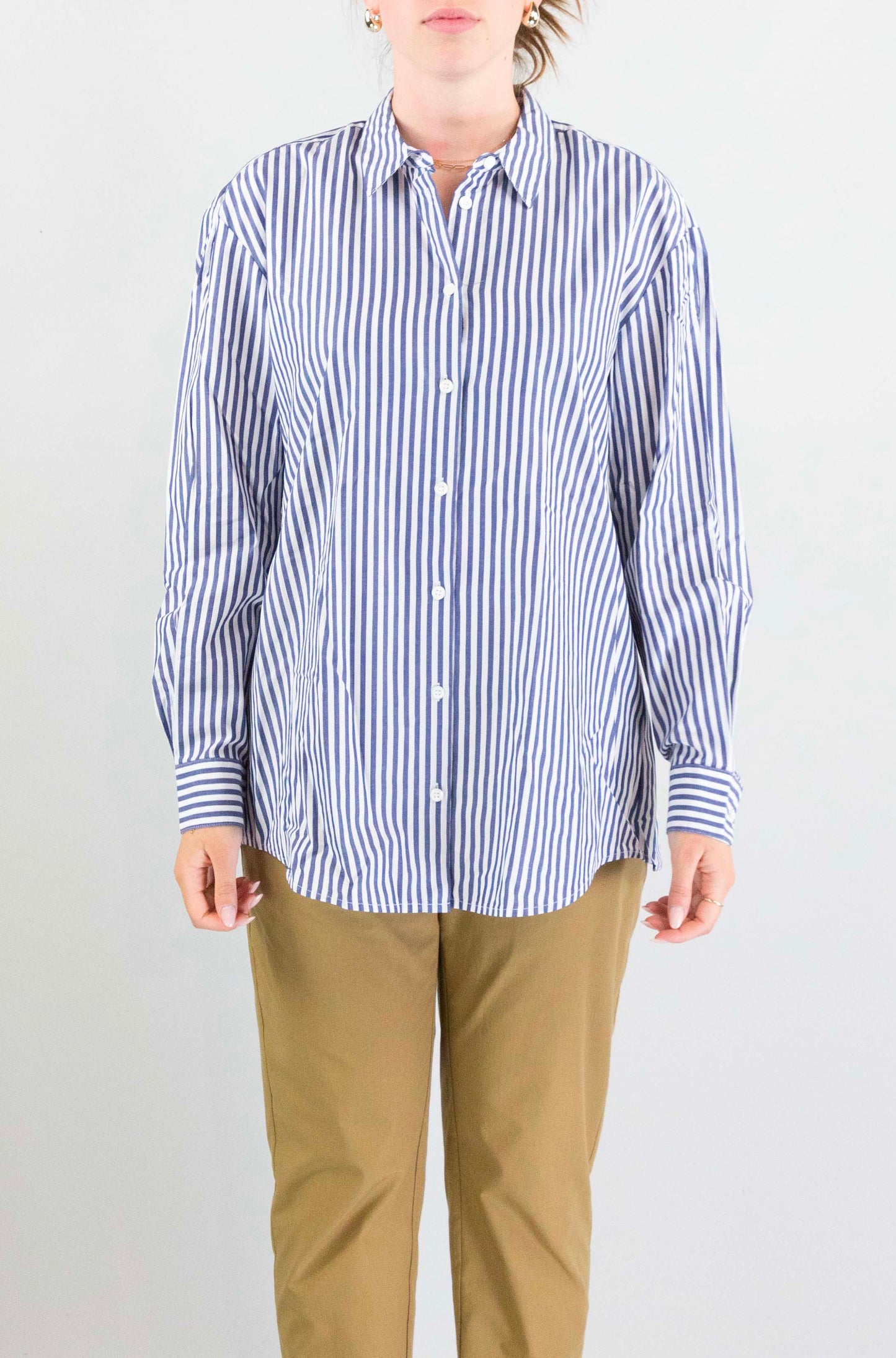 Camicia Mc2 Saint Barth Cotton Stripes V11 da Donna brigitte