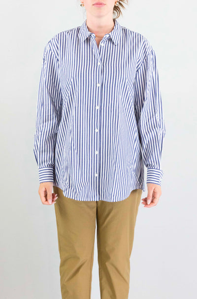Camicia Mc2 Saint Barth Cotton Stripes V11 da Donna brigitte