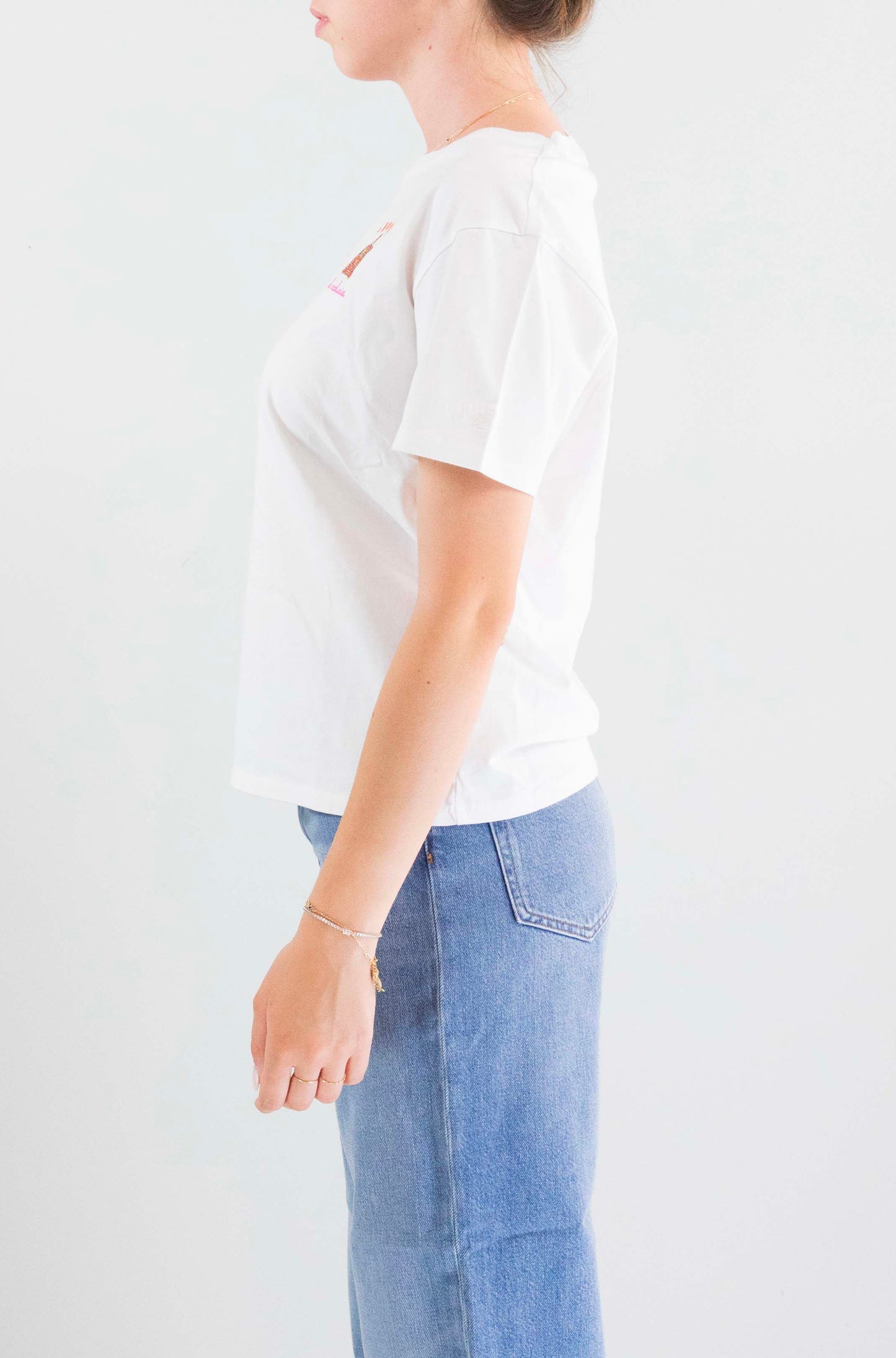 T-Shirt Mc2 Saint Barth Borse Occhiaie da Donna emilie