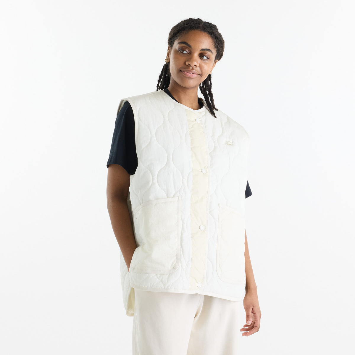 Gilet New Balance Angora da Donna wj62u33oaga