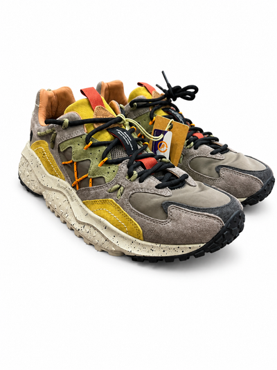 Scarpa Flower Mountain Mud Dark Brown Acid da Uomo 2019509 4d96 yamabushi suede nylon