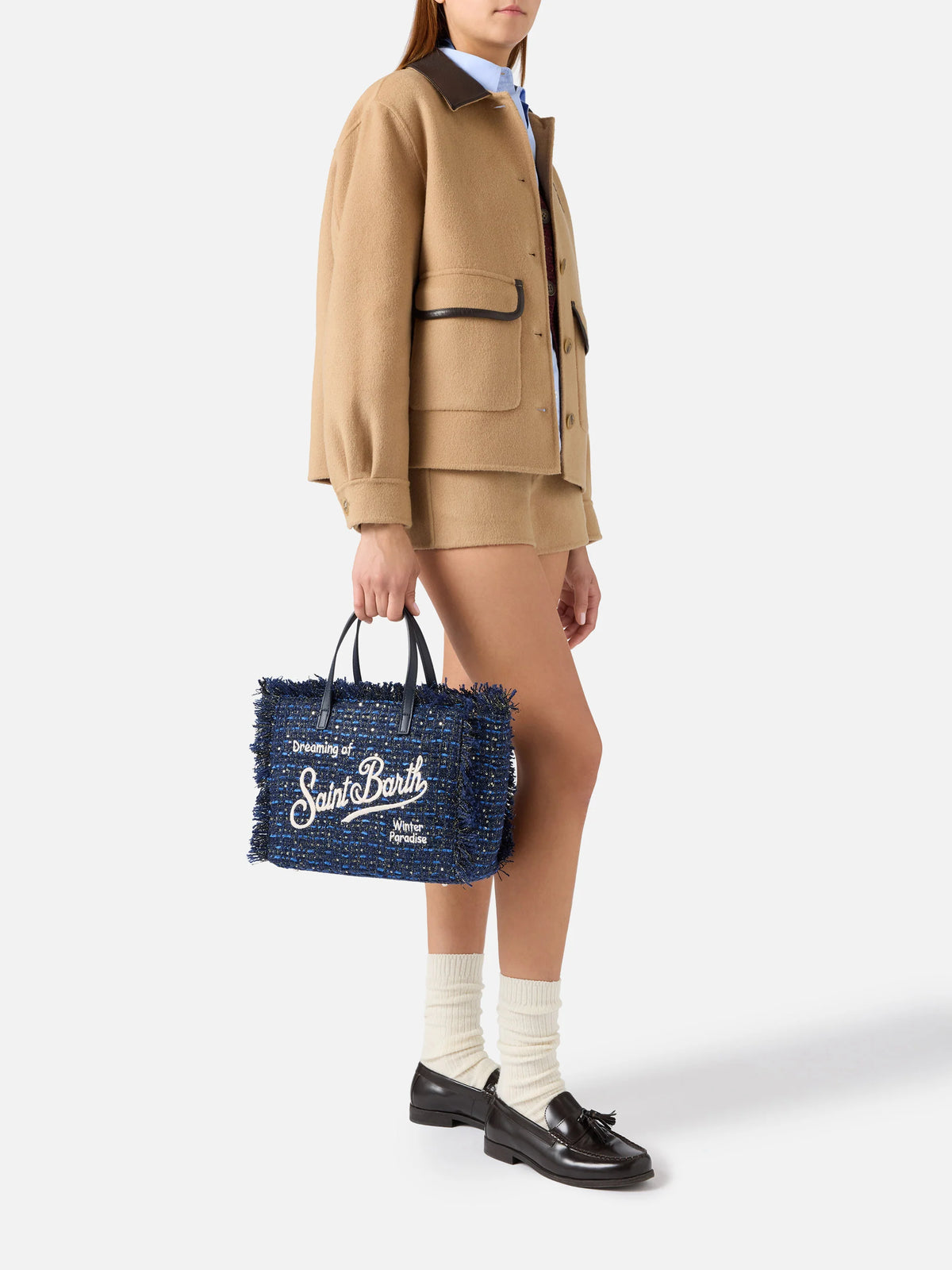 Borsa Mc2 Saint Barth Shiny 61 da Donna colette tweed n