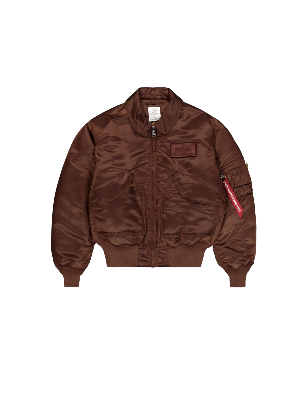 Giubbotto Alpha Industries Powder Brown da Uomo 100102 cwu 45 heritage
