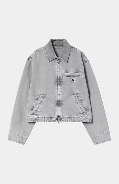 Giubbotto Carhartt Wip Black Black Chalk Wash da Donna i035570