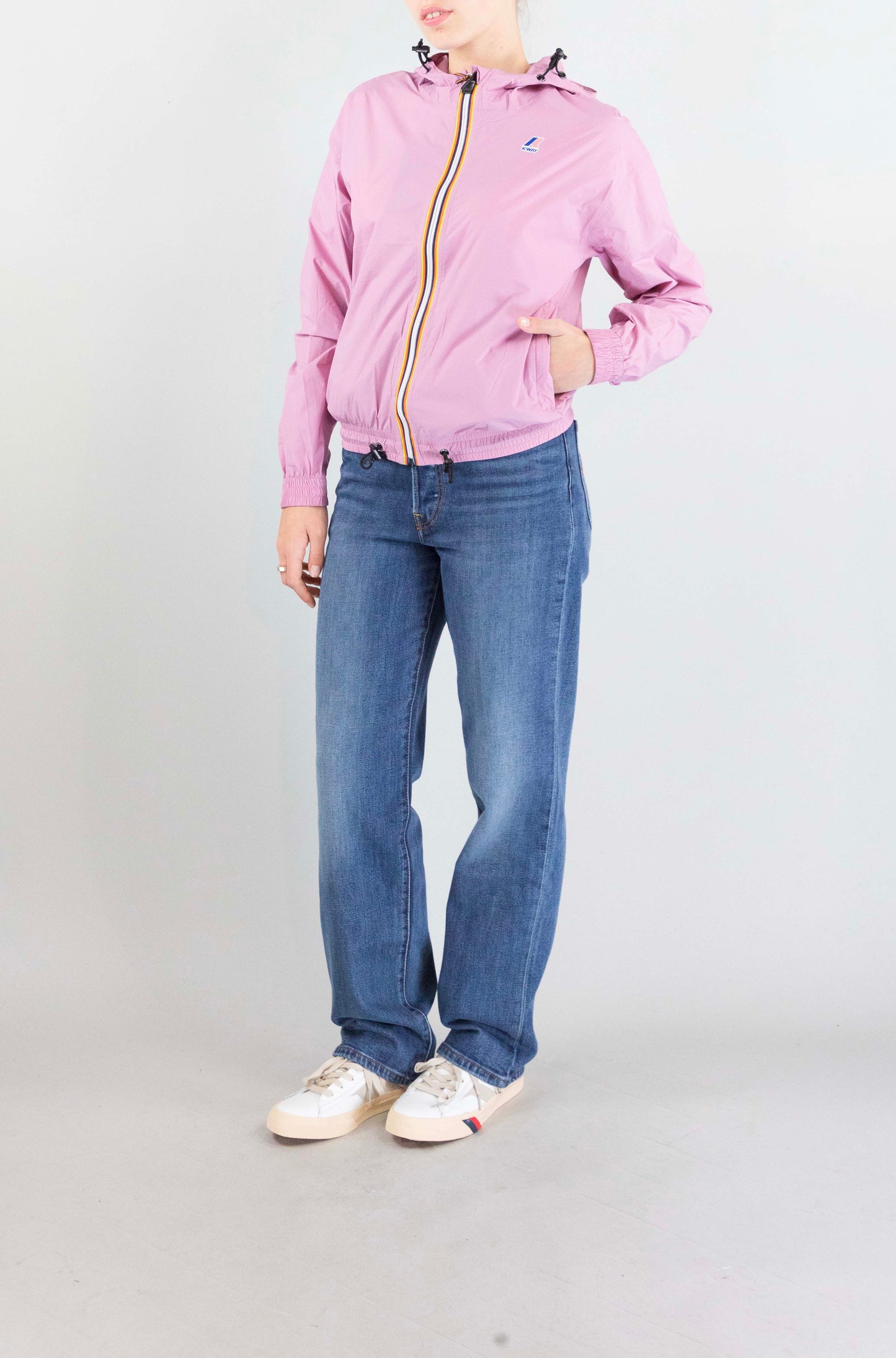 Giubbotto Kway H41 Violet Glicine da Donna k71384w le vrai anny