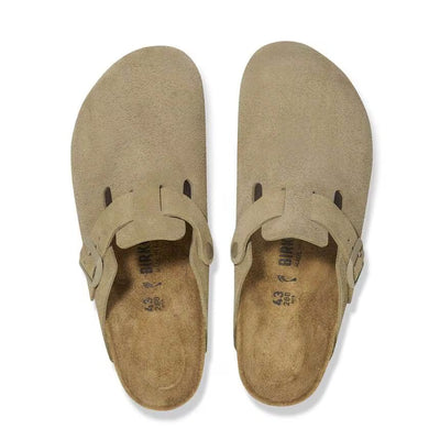 Scarpa Birkenstock Faded Khaki da Donna 1025844 boston suede calz s