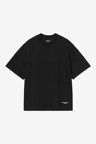 T-Shirt Carhartt Wip Black White da Uomo i037112 chapter script