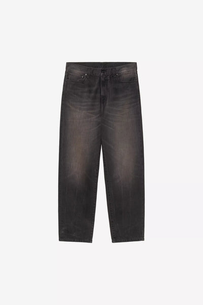 Pantalone Carhartt Wip Black Tobacco Used Wash da Uomo i036728 aaron