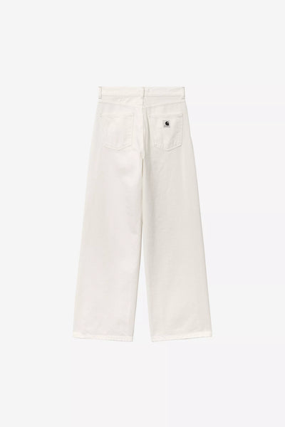 Pantalone Carhartt Wip White Rinsed da Donna i030497 jane pant