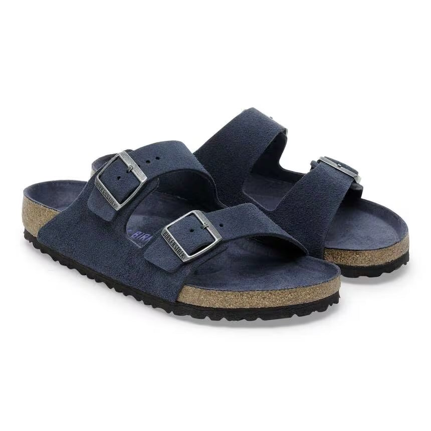 Scarpa Birkenstock Navy 1030893 arizona sfb calzata s