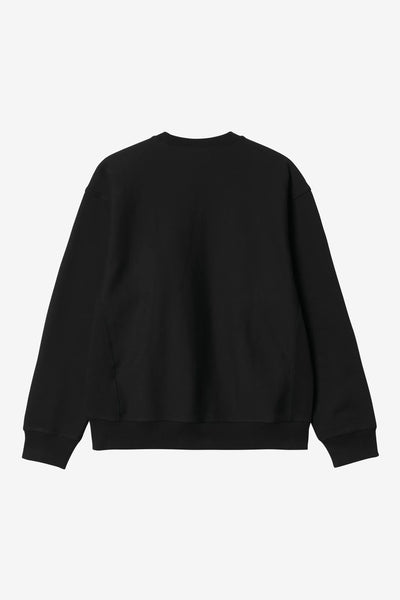 Felpa Carhartt Wip Black da Uomo i025475