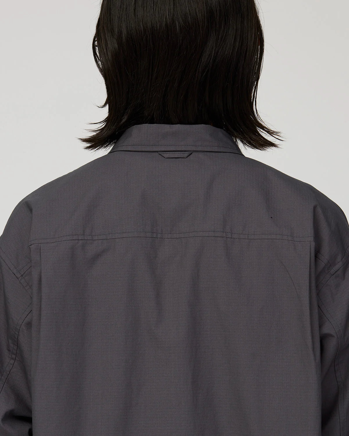 Camicia Snow Peak Charcoal da Uomo cotton ripstop
