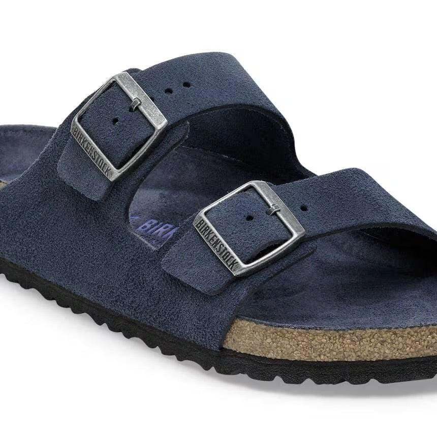 Scarpa Birkenstock Navy 1030893 arizona sfb calzata s