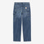 Jeans Carhartt Wip Blue Marble Used da Uomo i032024 single knee