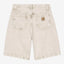 Pantalone Carhartt Wip Opuntia Chalk Wash da Uomo i036494 landon short