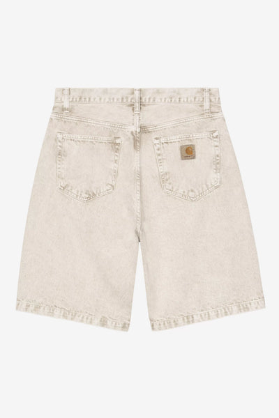 Pantalone Carhartt Wip Opuntia Chalk Wash da Uomo i036494 landon short