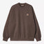 Felpa Carhartt Wip Tobacco da Uomo i029522 vista