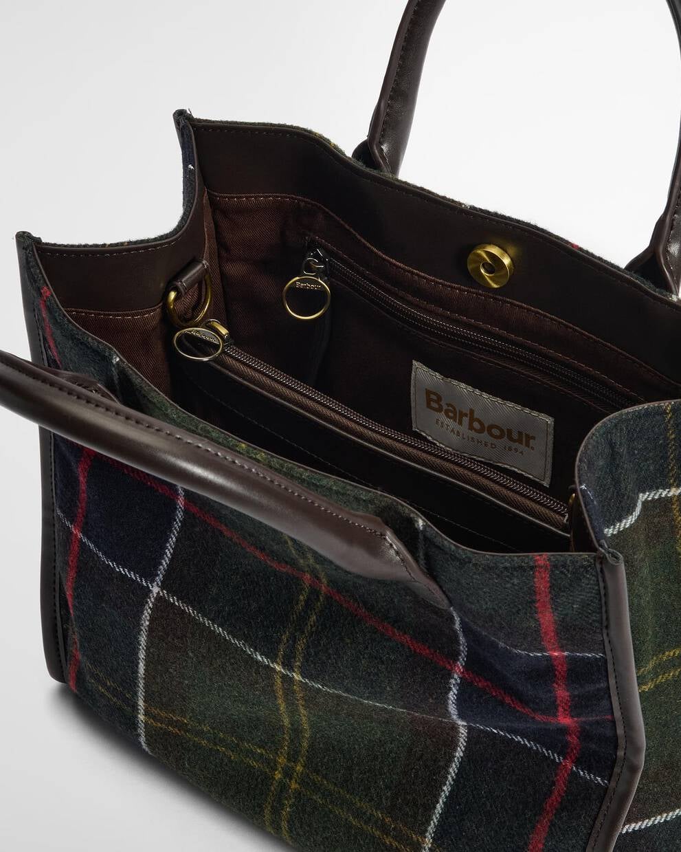 Borsa Barbour Ol91 da Donna lba0423 barrhill tartan tote