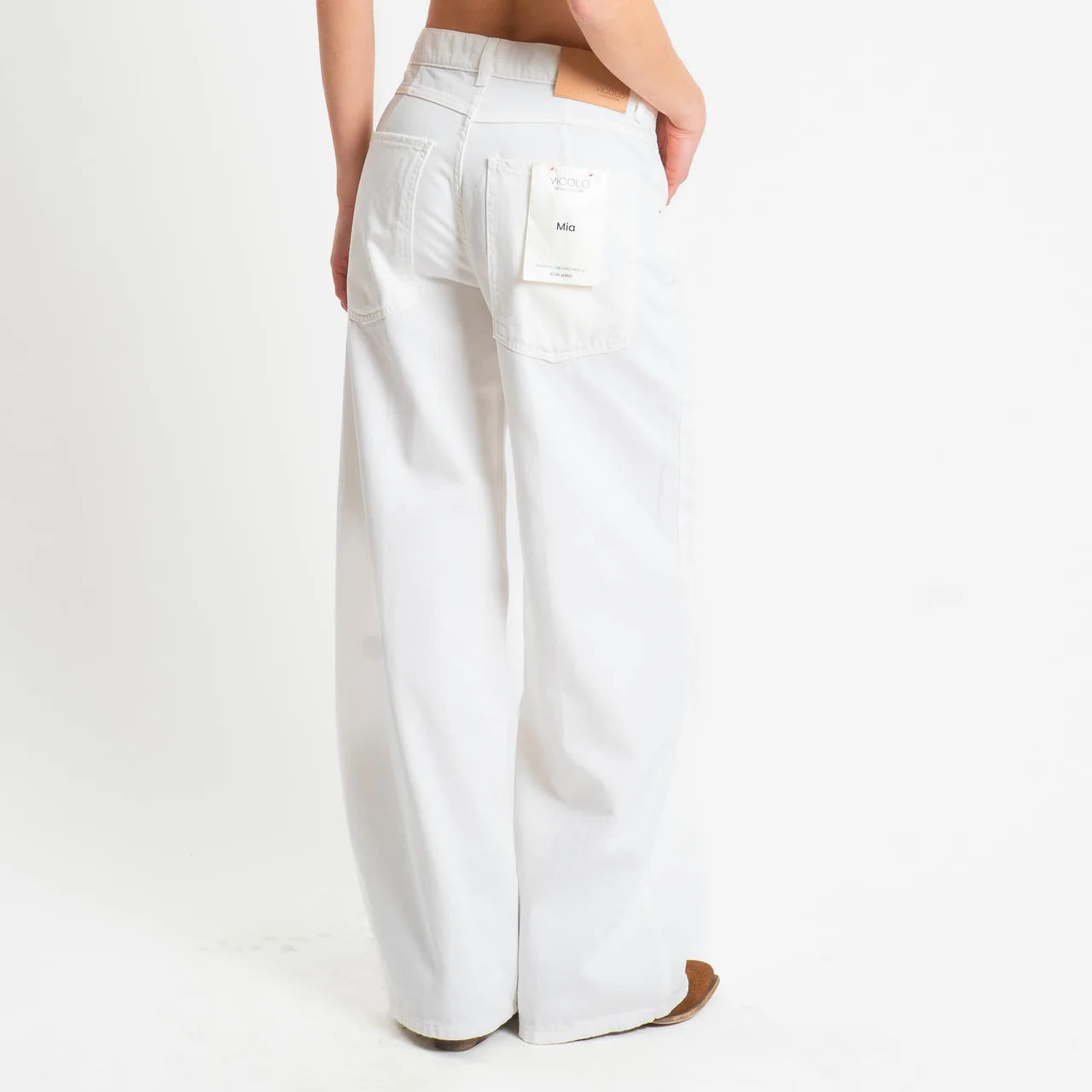 Jeans Vicolo Bianco da Donna dab5148MIA