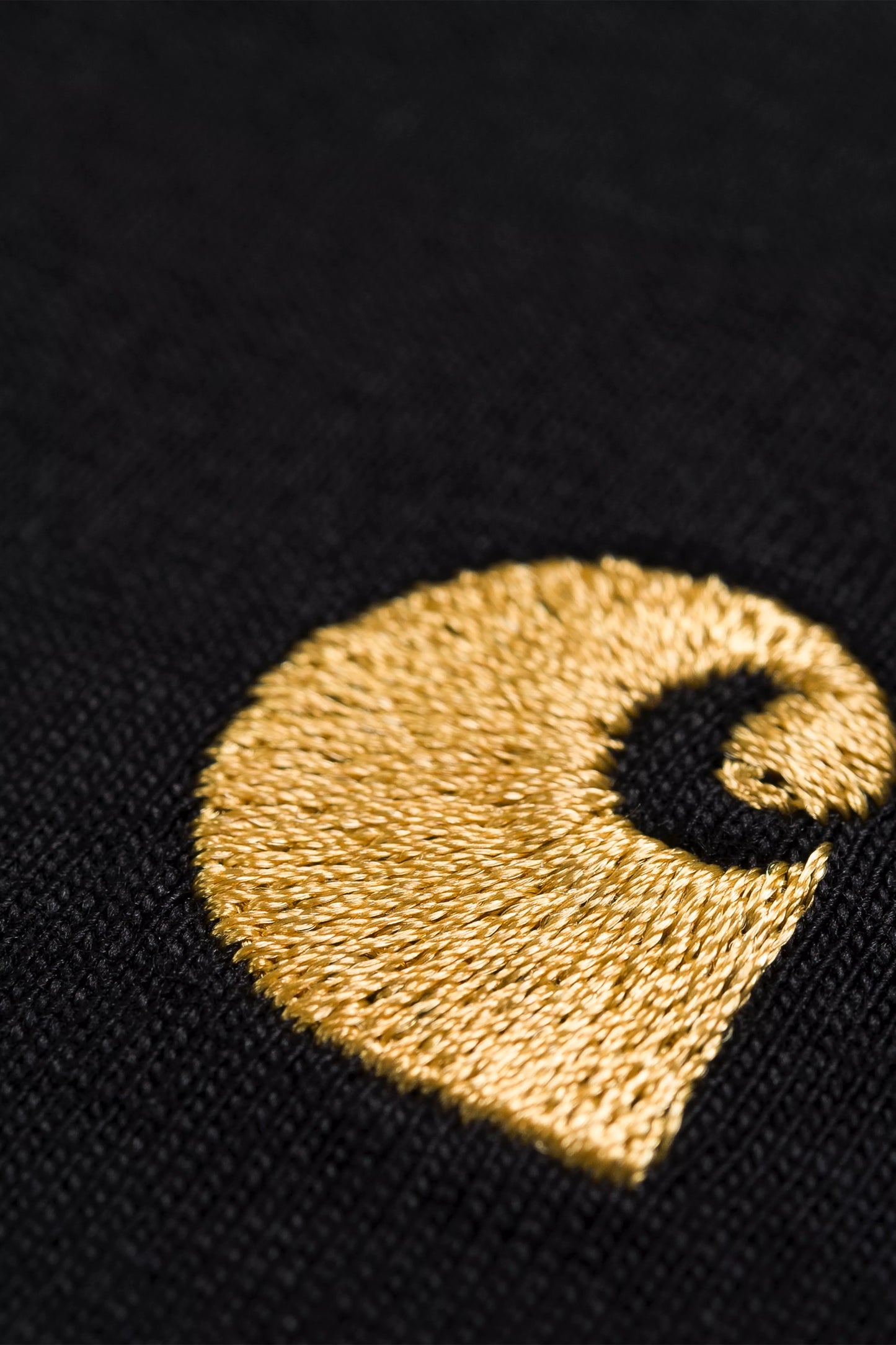 T-Shirt Carhartt Wip Black Gold da Uomo i026391 chase