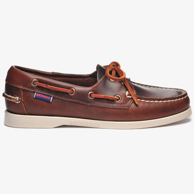 Scarpa Sebago 900 Brown da Donna 731114w dockside portland waxed