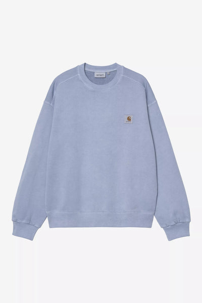 Felpa Carhartt Wip Gentle Blue da Uomo i029957 nelson swat