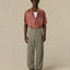 Jeans Drole De Monsieur khaki da Uomo lbp199co307 washed kaki