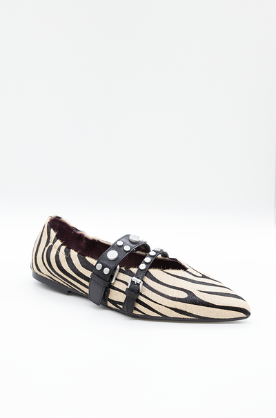 Scarpa Ash Zebra Eggnut Black art britney02 pony zebra/soft brasil