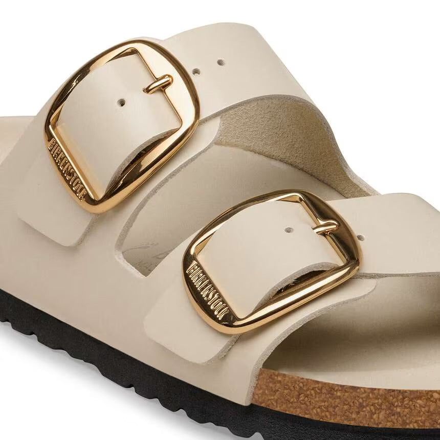 Scarpa Birkenstock Shine Oyster da Donna 1031873 madrid big buckle hex