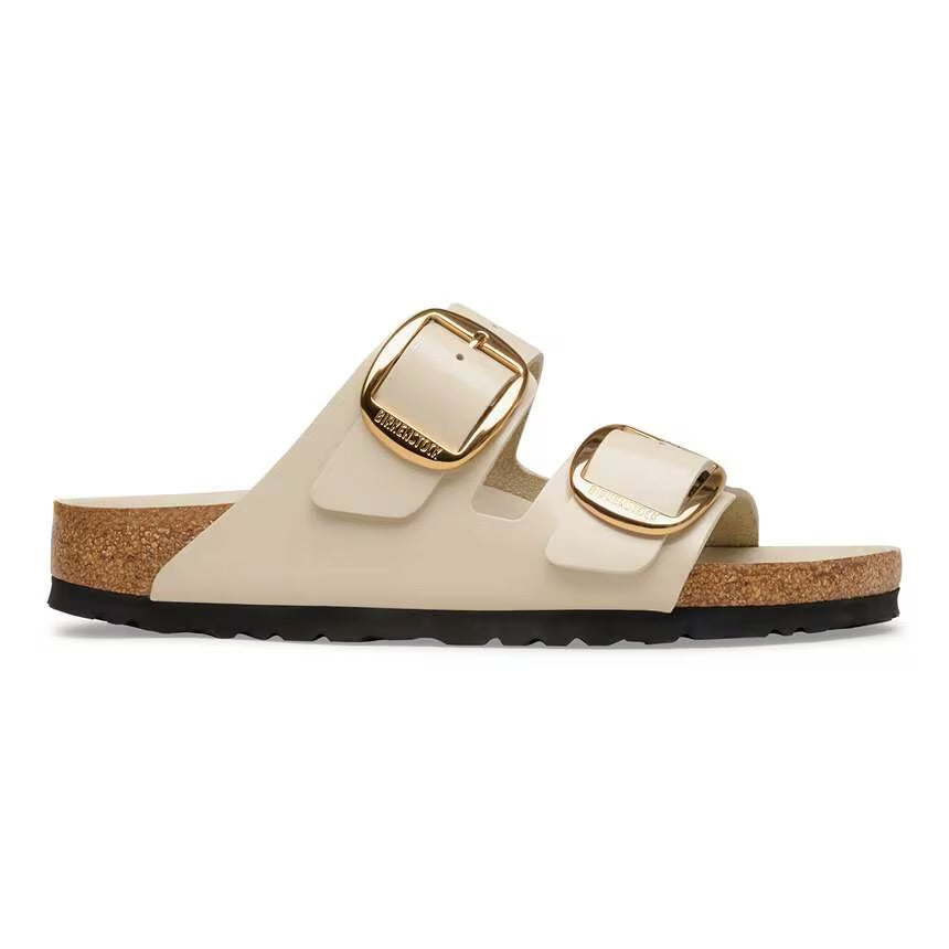 Scarpa Birkenstock Shine Oyster da Donna 1031873 madrid big buckle hex