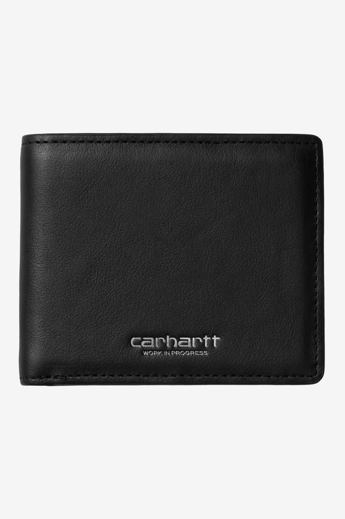 Portafogli Carhartt Wip Black Silver da Uomo i033108 vegas billfold