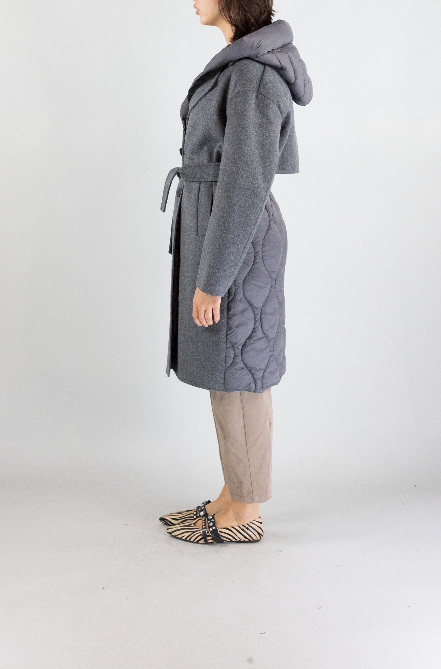 Cappotto Vicolo Asfalto da Donna tf0028