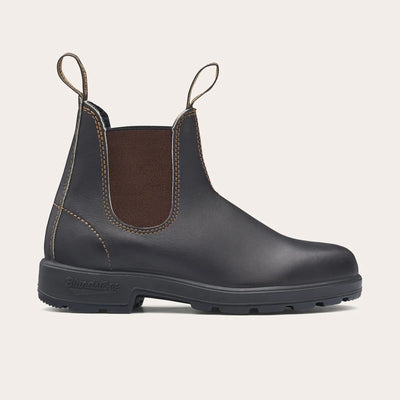 Scarpa Blundstone Stout Brown Leather da Uomo 500
