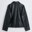 Giubbotto Sunflower Black da Uomo 6027 short leather