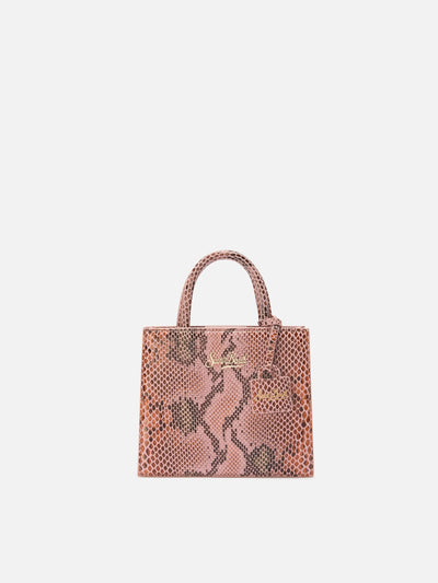 Borsa Mc2 Saint Barth 00573 Printed Snake Leather 21 da Donna shop bag midi