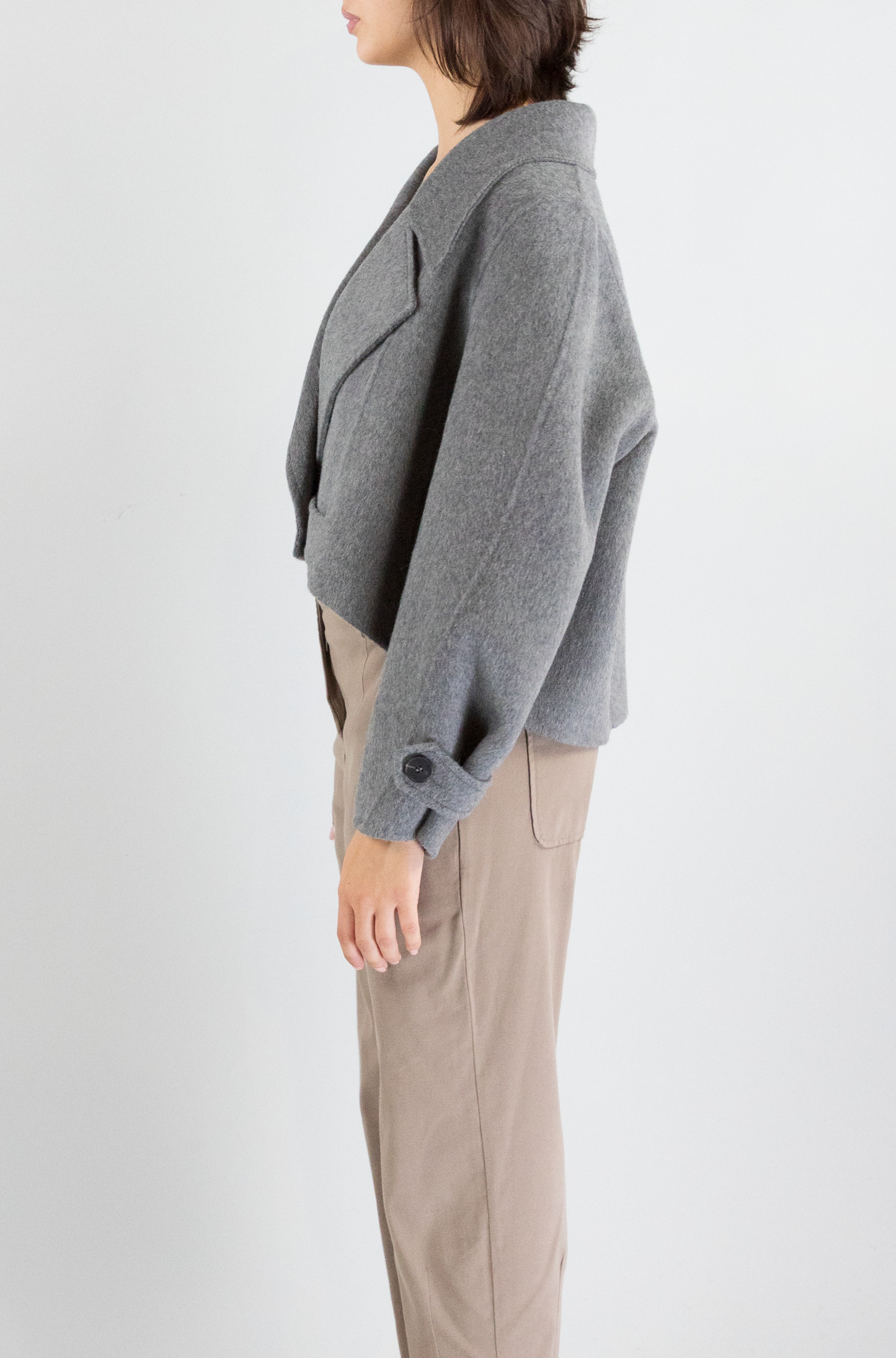 Cappotto Vicolo Grigio da Donna tf0026