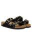 Scarpa Birkenstock Black da Donna 1030348 arizona rivet suede calz. S