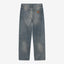 Pantalone Carhartt Wip Blue Worn Used da Uomo i036728 aaron