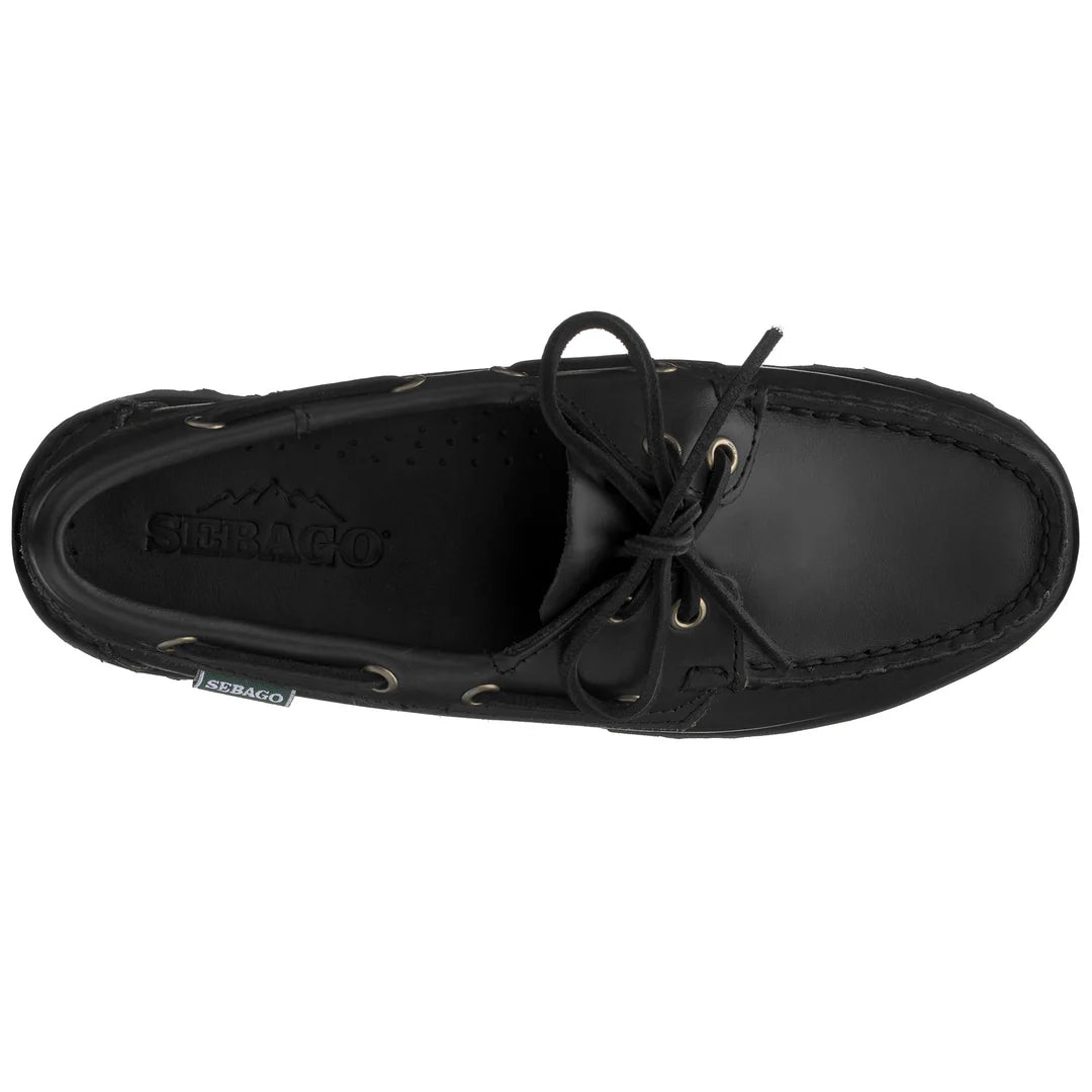 Scarpa Sebago Black 924 da Donna 2ir0 ranger wax