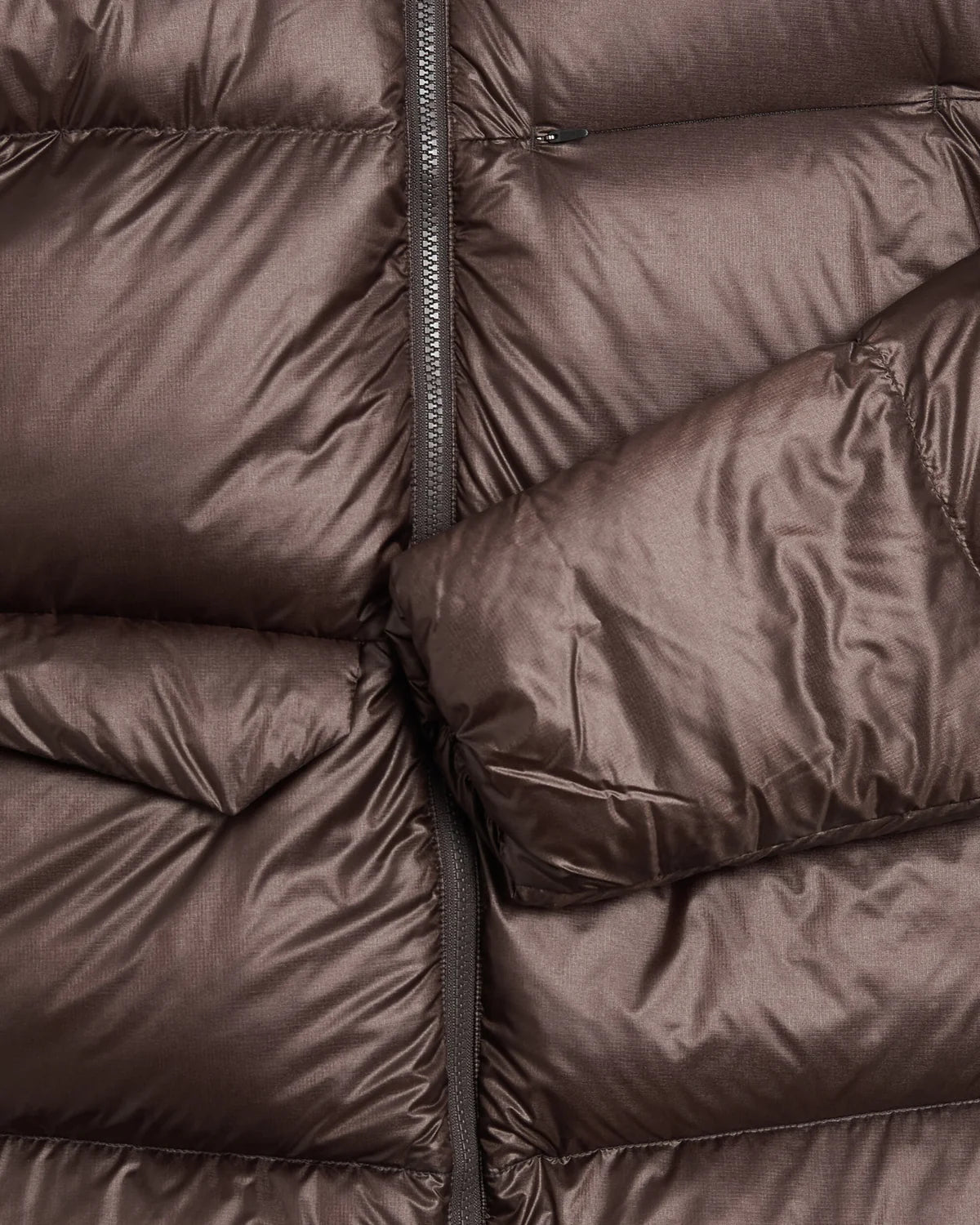 Giubbotto Snow Peak Dark Brown da Uomo pertex light weight