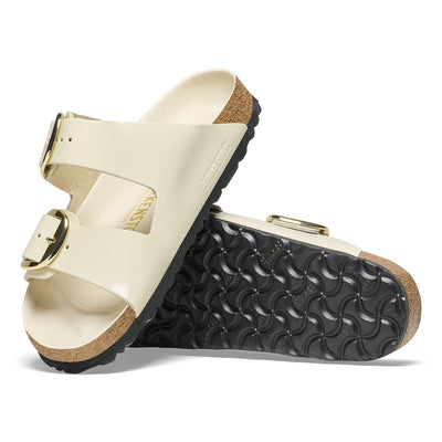 Scarpa Birkenstock Ecru da Donna 1026128 arizona gig buckle calz s