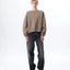 Felpa Sunflower Brown Washed da Uomo 2067  crew