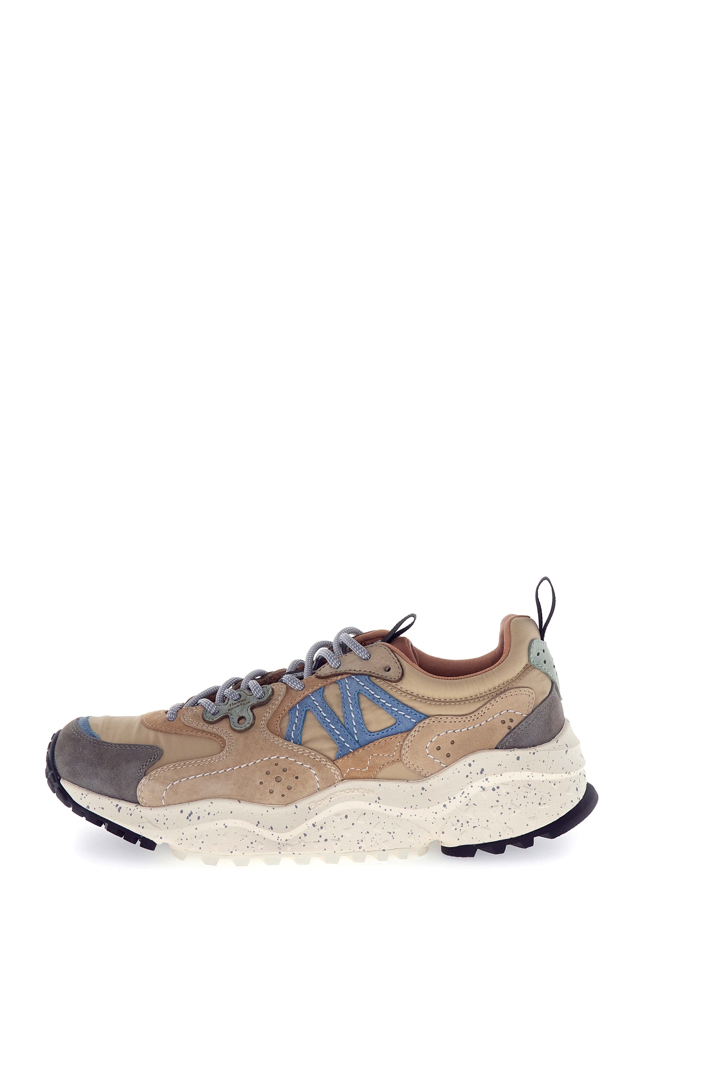 Scarpa Flower Mountain Beige Milk Light Brown da Uomo 2019507 01 solin