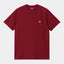 T-Shirt Carhartt Wip Scarlet Gold da Uomo i026391